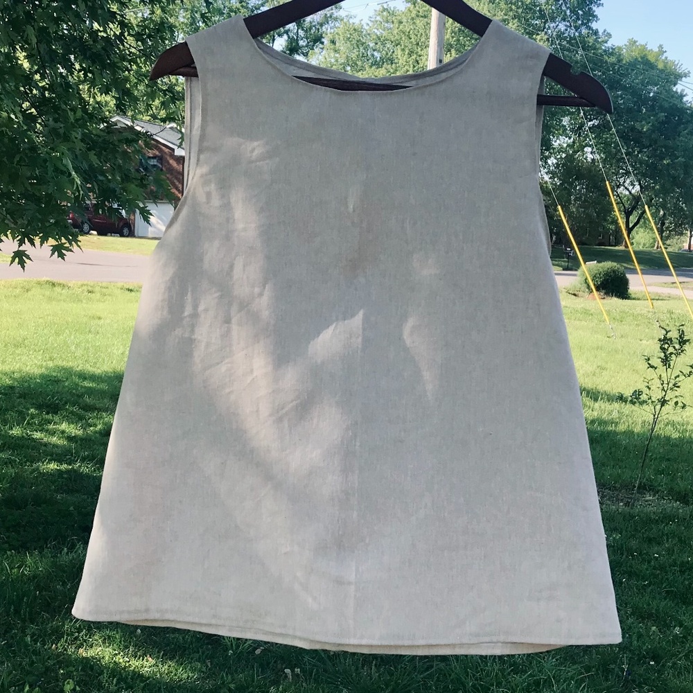 Handmade Linen Tank